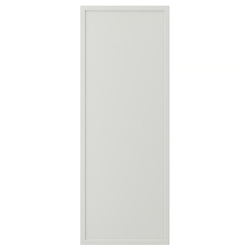ASPUDDEN Door, light grey, 30x80 cm