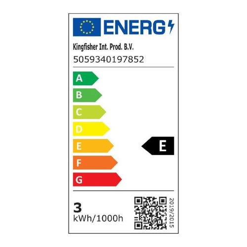 Diall LED Bulb G45 E27 250 lm 2700 K