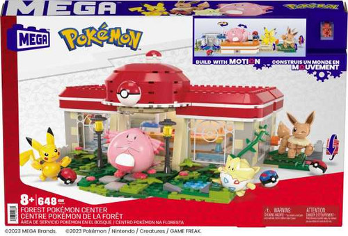 MEGA Pokémon Building Toy Kit, Forest Pokémon Center HNT93 7+