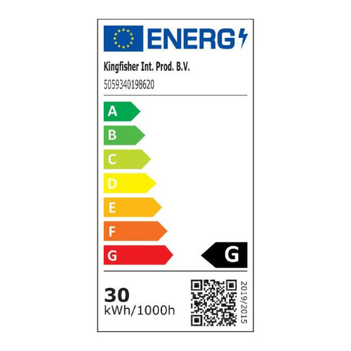 Diall Halogen Bulb 230 V G9 30 W 4-pack