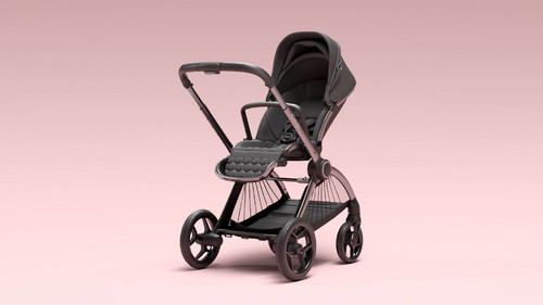 iCandy Core Designer Pushchair and Carrycot Light Grey - Complete Bundle