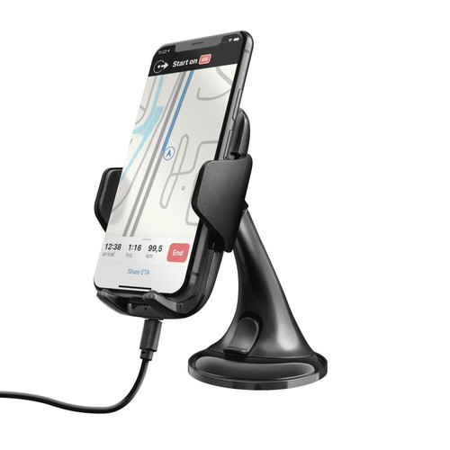 Trust Fast Wireless Charging Phone Car Holder Yudo10