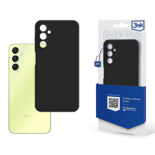 3MK Matt Phone Case Samsung A25 5G A256, black