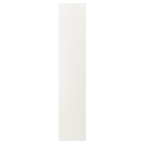 VEDDINGE Door, white, 40x200 cm