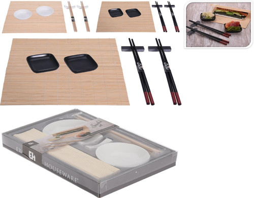 Sushi Set 7pcs, white