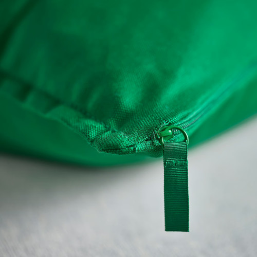 GURLI Cushion cover, green, 50x50 cm