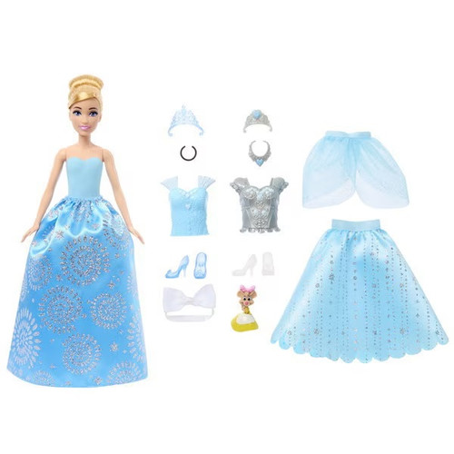 Disney Princess Cinderella Fashion Surprises Doll JCR96 WB2 4+