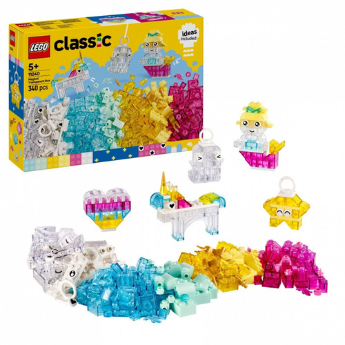 LEGO Classic Magical Transparent Box 5+