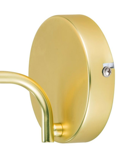 GoodHome Wall Lamp Baldaz E14, brass