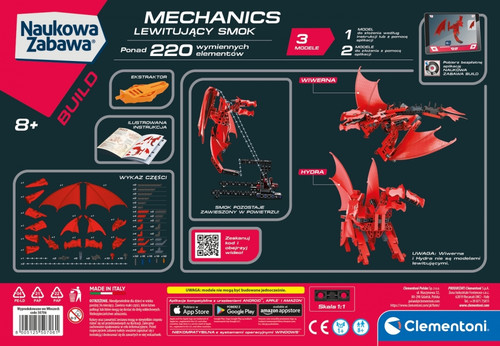 Clementoni Scientific Fun Mechanics Laboratory Dragon 8+