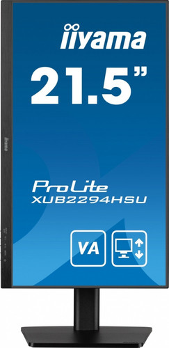 IIYAMA 21.5" Monitor IPS 100Hz  Pivot HAS XUB2293HSU-B7