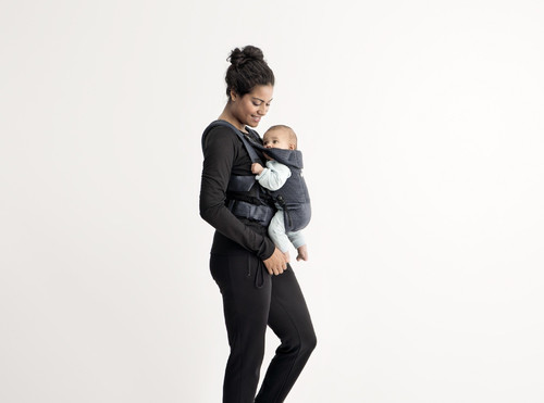 BABYBJÖRN Baby Carrier Move - Anthracite, 3D Mesh, 0-15m