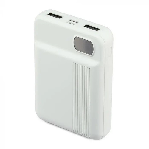 V-TAC Power Bank Powerbank 10000mAh 2.0/2.1A, white