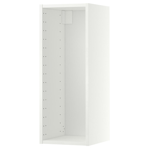 METOD Wall cabinet frame, white, 30x37x80 cm