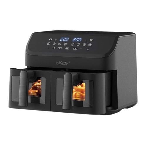 Feel Maestro Dual Basket Air Fryer Max 2x 4.5l 2000W MR-758