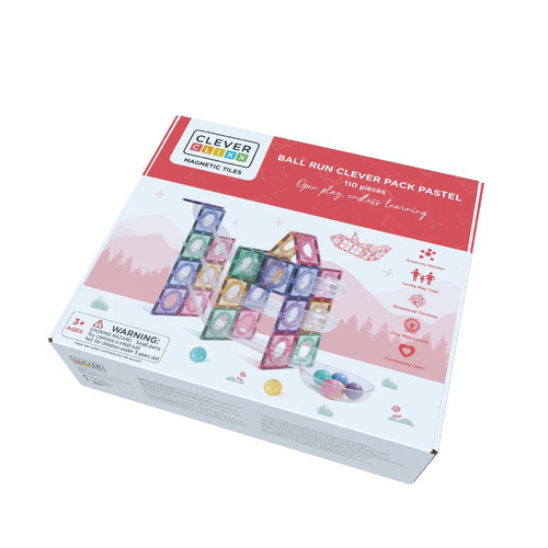 Ball Run Clever Pack Pastel 110pcs 3+