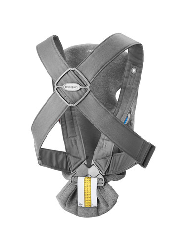 BABYBJÖRN - Baby Carrier MINI 3D Jersey, Dark Grey 0-12m