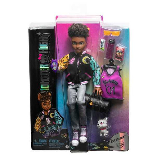 Monster High Clawd Wolf Doll HNF65 4+