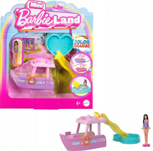 Barbie Mini Barbieland Doll & Vehicle Set HYF41 3+