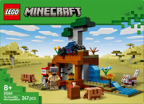 LEGO Minecraft The Armadillo Mine Expedition 8+