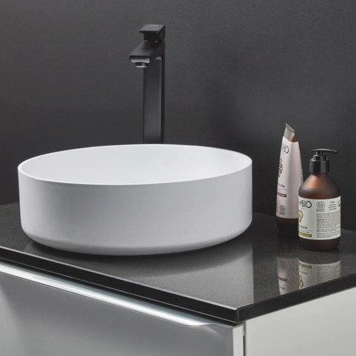 Knap Bathroom Countertop Shanxi 60.4 x 45.3 x 2 cm, black