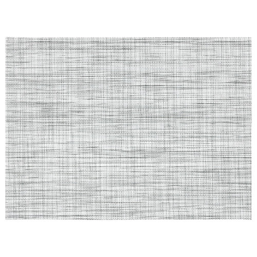SNOBBIG Place mat, white/black, 45x33 cm