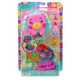 Polly Pocket Merbear Glitter Island Compact JCB16 4+