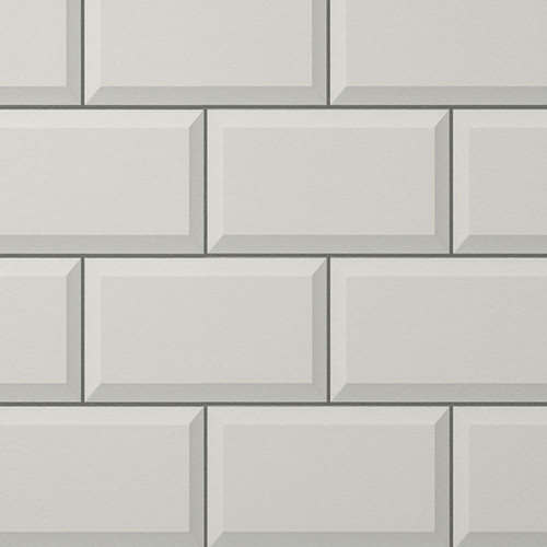 GoodHome Vinyl Wallpaper on Fleece Yvias, white