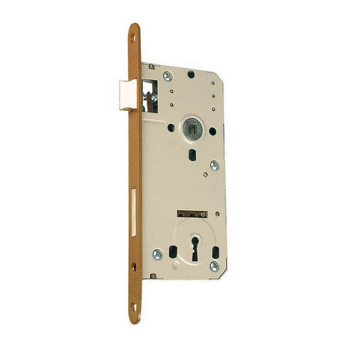 Mortise Lock, key 90/50 mm, lacquered