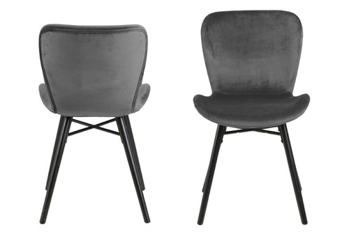 Chair Batilda VIC, dark grey