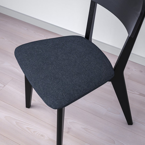 LISABO Chair, black/Tallmyra black/grey