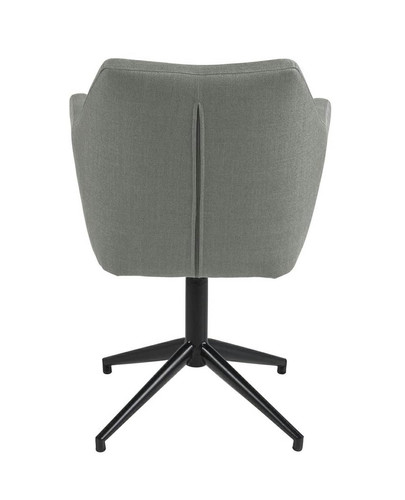 Swivel Armchair Nora, grey