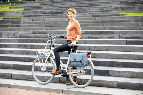 Newlooxs Bicycle Bag Ivy Mondi Joy Single, grey