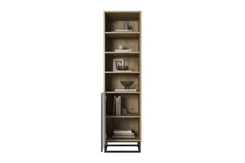 Shelving Unit Asha 50cm, artisan/rivier stone mat