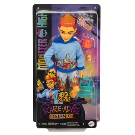 Monster High Heath Burns Fright-dise Doll HRP69 4+