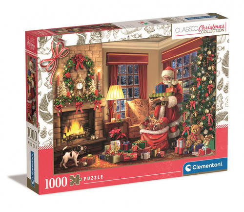 Clementoni Jigsaw Puzzle 1000pcs Christmas Santa
