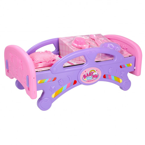 Baby & Me Cot & Accessories for Baby Doll 3+