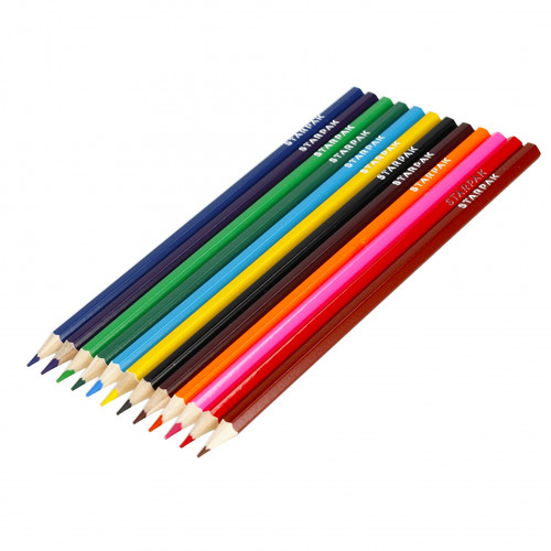 Starpak Colour Pencils Safari12 Colours