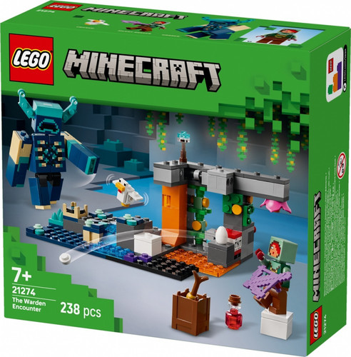 LEGO Minecraft The Warden Showdown 7+