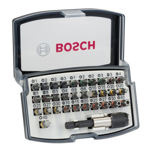 Bosch Bits Set, 32 pieces