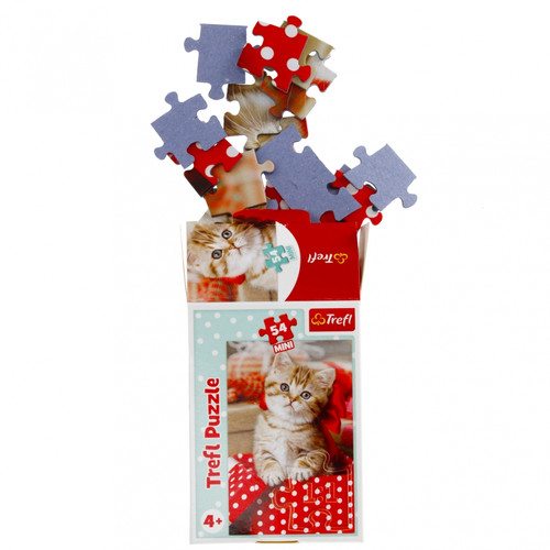 Trefl Mini Children's Puzzle Cute Animals Kitten 54pcs 4+