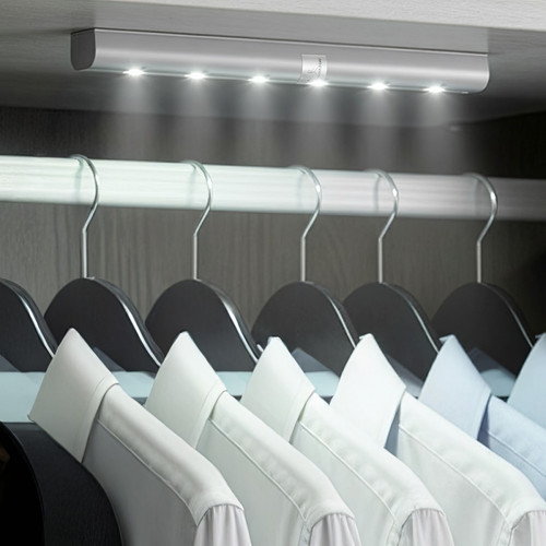 Under-cupboard kitchen Lamp with Motion Sensor 6LED Longitudinal MCE123 5xAAA