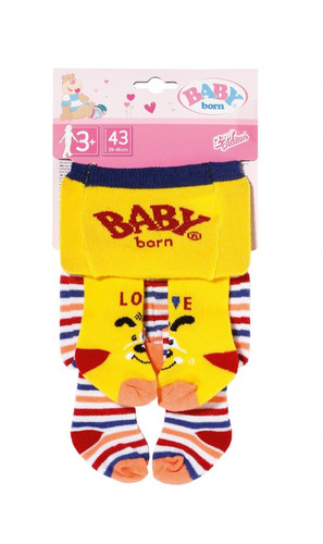 BABY born Tights (2 pack) for Dolls 43cm 3+