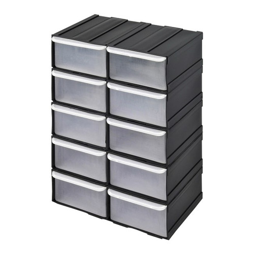 Plastic Tool Organizer Storage Drawers Patrol 10 Drawers