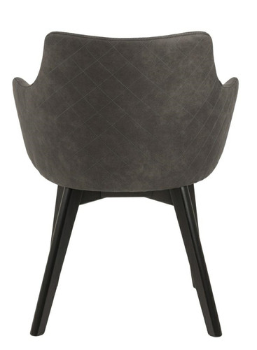 Upholstered Chair Bella, anthracite