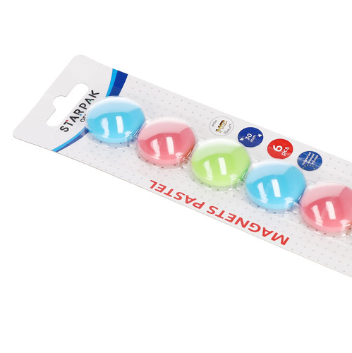 Magnets Pastel 30mm 6pcs