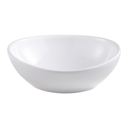 Ceramic Countertop Basin GoodHome Nessa 40x33cm, white