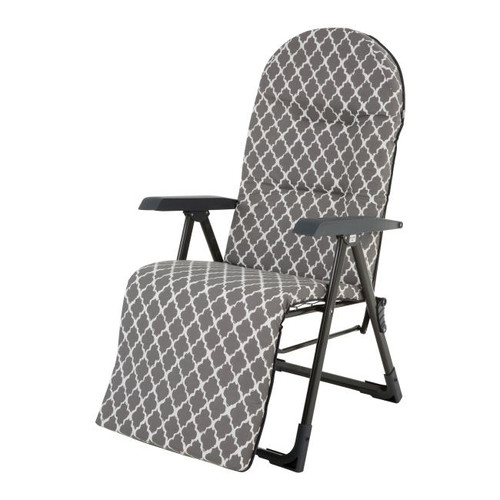 Garden Armchair Nevada Plus, grey