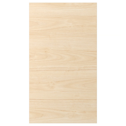 ASKERSUND Front for dishwasher, light ash effect, 45x80 cm