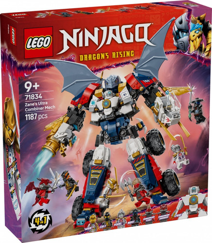 LEGO Ninjago Zane's Ultra Combiner Mech 9+